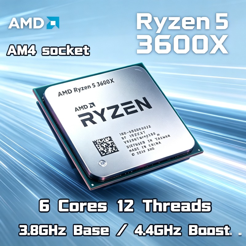 Amd Cpu Ryzen 5 - CPU 프로세서 7NM 95W L3=32M 100-000000022
