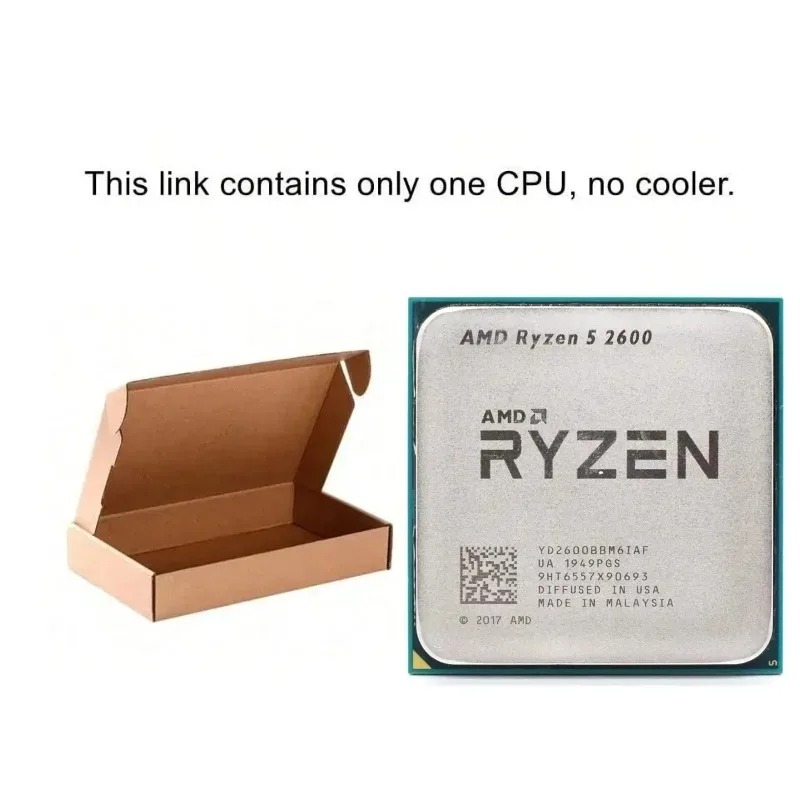 AMD Ryzen 5 2600 오리지널 데스크탑 CPU - Amd Cpu Ryzen 5 리뷰 및 가격