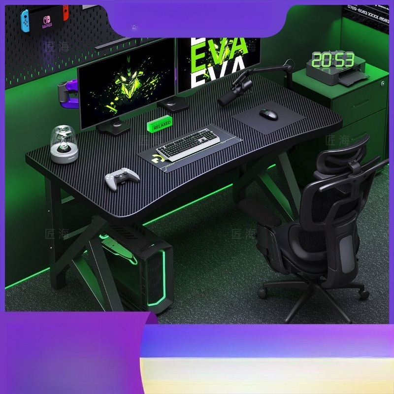 홈 오피스 e스포츠 게이밍 책상, 노트북 거치대 포함, - Esports Gaming School 리뷰 및 가격