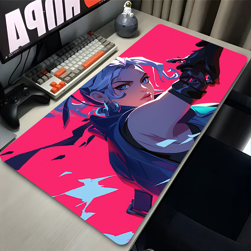마우스 패드 핫 게임 발로란트 제트 XXL 게이밍 액세 - Esports Gaming Mousepad 리뷰 및 가격