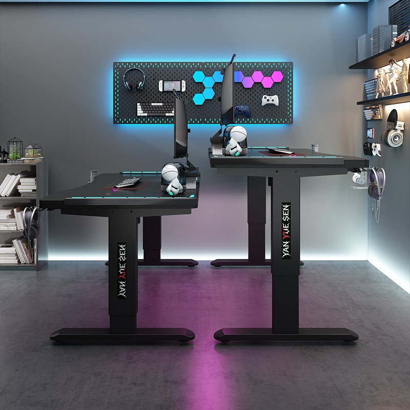 전동 높이 조절 게이밍 책상, e스포츠 홈 오피스 학습 - Esports Gaming School 리뷰 및 가격