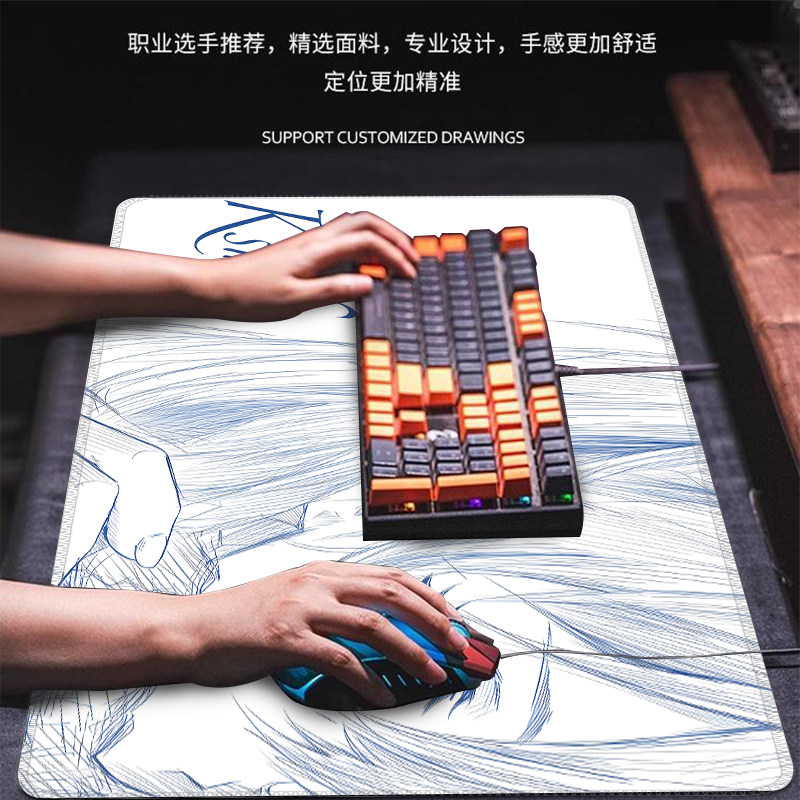 애니메이션 캐릭터 대형 마우스 패드 아스카 아야나미 레 - Esports Gaming Mousepad 리뷰 및 가격